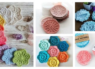 10+ Face Scrubbies Free Crochet Pattern