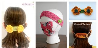 Face Mask Ear Savers Free Crochet Pattern