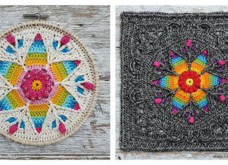 Fancy Nancy Mandala Free Crochet Pattern