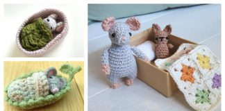 Mouse Playset Crochet Patterns