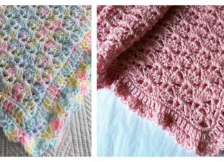 Soft and Snuggly Baby Blanket Free Crochet Pattern