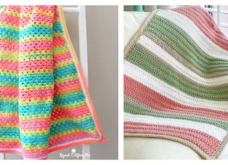 Quick and Easy Blanket Free Crochet Pattern