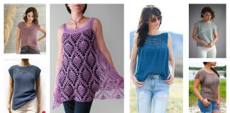 Summer Top Free Crochet Pattern and Paid