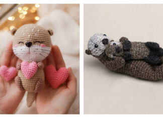 10+ Sea Otter Amigurumi Crochet Patterns