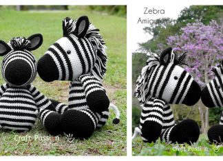 Amigurumi Zebra Free Crochet Pattern and Paid