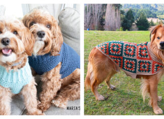 Dog Coat Free Crochet Patterns