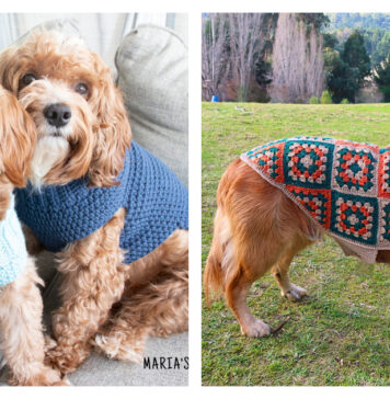 Dog Coat Free Crochet Patterns