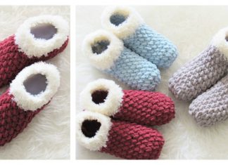 Chunky Slipper Free Crochet Pattern