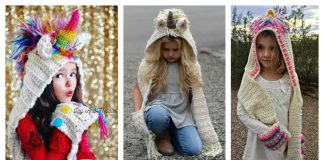 Unicorn Scarf Crochet Patterns