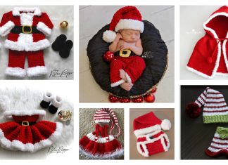 Christmas Baby Outfit Crochet Patterns