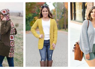 Everyday Cardigan Free Crochet Patterns