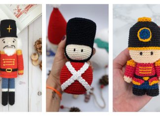 Nutcracker Soldier Crochet Patterns