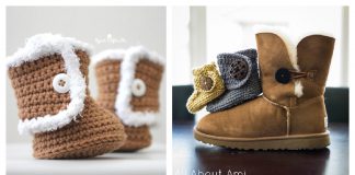 Ugg Style Baby Booties Crochet Patterns