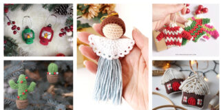 10+ Cute Christmas Ornament Free Crochet Patterns