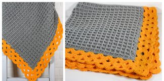 Arcade Waffle Blanket Free Crochet Pattern