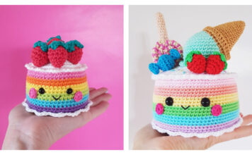 10+ Cake Amigurumi Crochet Patterns