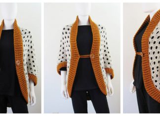 Beginner Cardigan Free Crochet Pattern