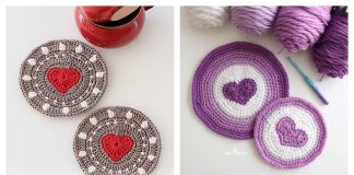 Heart in a Circle Free Crochet Pattern