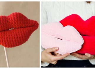 Lips Crochet Patterns