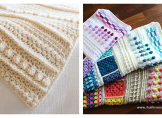 Easy Sampler Blanket Free Crochet Pattern