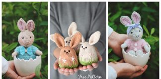 Amigurumi Spring Bunny Crochet Patterns