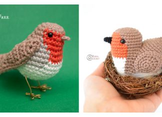 Robin Bird Amigurumi Crochet Patterns