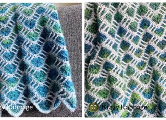 Cascade Blanket Free Crochet Pattern