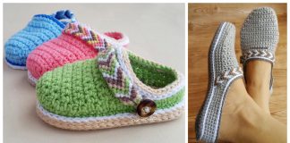 Slipper Clogs Crochet Patterns