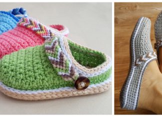 Slipper Clogs Crochet Patterns