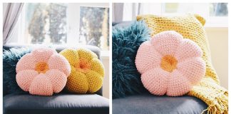 The Retro Throw Pillow Free Crochet Pattern