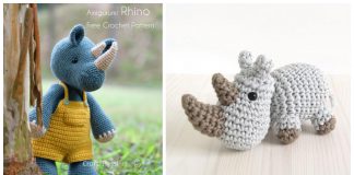 Amigurumi Rhino Free Crochet Pattern