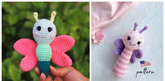 Butterfly Rattle Crochet Patterns