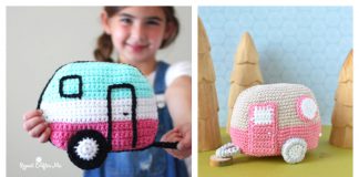 Cute Camper Free Crochet Pattern