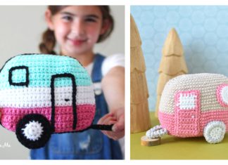 Cute Camper Free Crochet Pattern