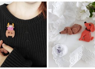 Unique Brooch Crochet Patterns