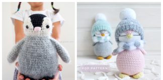 Amigurumi Penguin Crochet Pattern Free and Paid