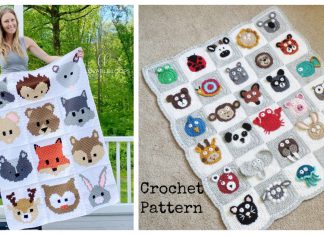 Animals Blanket Crochet Patterns