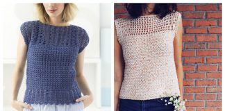 Openwork Top Free Crochet Pattern