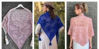 Rosa Shawl Free Crochet Patterns