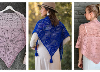 Rosa Shawl Free Crochet Patterns