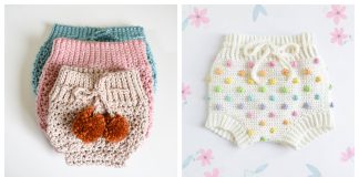 High Waisted Baby Bloomers Free Crochet Pattern