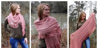 Sampler Shawl Free Crochet Pattern