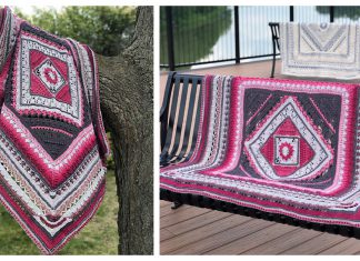 Charlotte's Universe Blanket Free Crochet Pattern