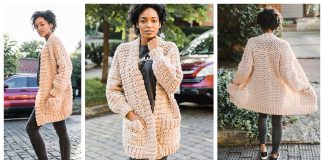 Kima Cardi Free Crochet Pattern and Video Tutorial