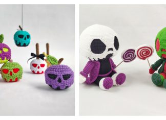 Poison Apple Amigurumi Crochet Pattern