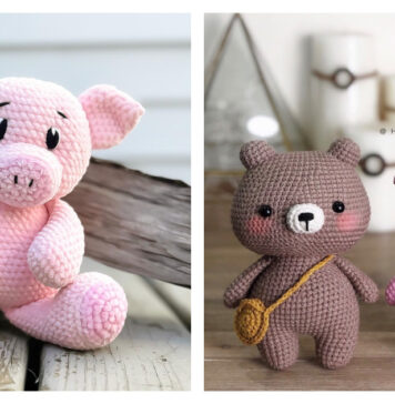 Adorable Amigurumi Pig Crochet Patterns