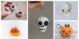 Halloween Keychain Crochet Patterns