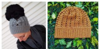 Ear Warmer or Beanie Free Crochet Pattern