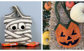 Halloween Candy Bag Crochet Patterns