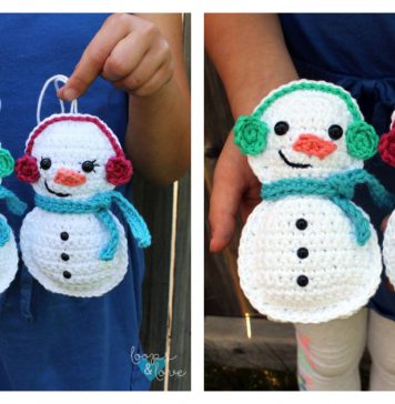 Snowman Ragdoll Amigurumi Free Crochet Pattern